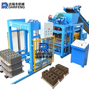QT4-25 Lớn Đầy Đủ Tự Động 4 Inch Hollow Paver Khuôn Xi Măng Bê Tông Khối Máy Làm Máy Móc Giá - Product Image 1