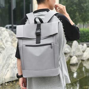 Fashion Design Urban Leisure Business Roll-up <b>Backpack</b> Custom logo College Outdoor <b>Anti</b> <b>Theft</b> <b>Backpack</b> - Product Image 5