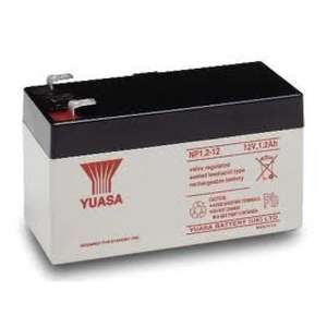 Batería de Plomo-Ácido Regulada por Válvula Yuasa NP1.2-12 12V 1.2Ah - Product Image 1