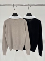 Cardigan en laine de haute qualité pour femme, à manches longues, col à revers, boutonnage simple, idéal pour le printemps, l'automne et l'hiver, style décontracté et tendance