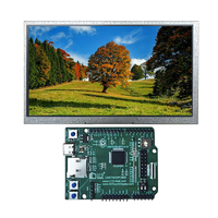 Layar LCD TFT 7 Inci Baru dengan resolusi 800*480 dan Papan T-con SPI untuk Terhubung dengan Papan Pengembangan ESP32