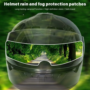 Accessoires de moto Film antibuée et anti-pluie Autocollants haute définition pour casques complets et <span class=keywords><strong>demi</strong></span>-casques pour vélos électriques - Product Image 3