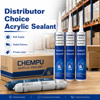 Scellant acrylique pour murs intérieurs de qualité supérieure, pour combler les joints, à faible odeur, blanc, pour les joints des panneaux, scellant acrylique élastique