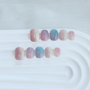 <span class=keywords><strong>Faux</strong></span> ongles personnalisés à paillettes pour ongles français, <span class=keywords><strong>rose</strong></span> <span class=keywords><strong>clair</strong></span>, gel souple, <span class=keywords><strong>faux</strong></span> ongles de manucure, vente en gros - Product Image 2