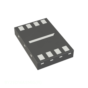 Memoria 8 UFDFN Almohadilla expuesta BY25D16ASMIG(R) Componentes electrónicos En stock - Product Image 1