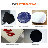 Patchs en PVC, caoutchouc et textile personnalisés pour sacs à dos, sacs à bandoulière, sacs fourre-tout, motifs cœur et étoile, 3D en relief, écologiques, OEM