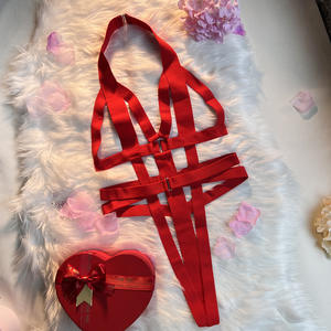 Body Érotique Creux Collants Dos nu Lingerie Intime Adulte String Ouvert Costume Sexy Body Tops Sensuels - Product Image 6