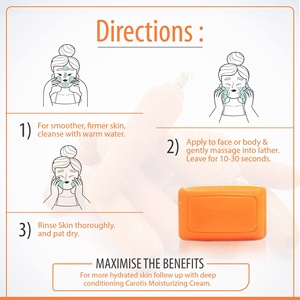 Best Whitening Bath <b>Soap</b> in Solid Form 200g Factory Price African Lightening Carrot <b>Soap</b> - Product Image 4