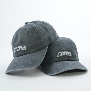 Gorra de Béisbol de 6 Paneles, Estilo Vintage, Lavada y Desgastada, Personalizada de Fábrica, con Logotipo Bordado, Sin Estructura, Tipo Dad Hat, Lavado Ácido - Product Image 4