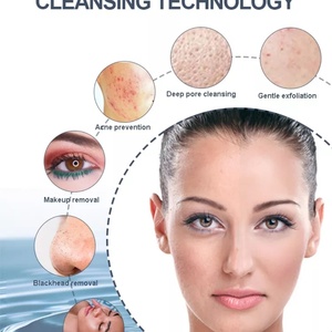 Nettoyeur de peau électrique, compresse chaude et froide, brosse de nettoyage du visage sonique, appareil de soin du visage - Product Image 5