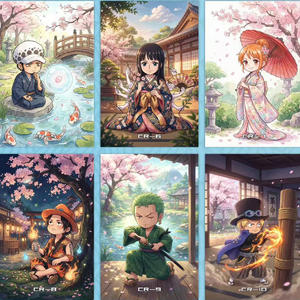 PY Anime Luffy Zoro Nami ArtBoard Cards Booster Box Blind Box Personalizado al por Mayor Regalo Personaje de Cómic Juego de <span class=keywords><strong>Cartas</strong></span> de <span class=keywords><strong>ONE</strong></span> <span class=keywords><strong>PIECE</strong></span> - Product Image 3