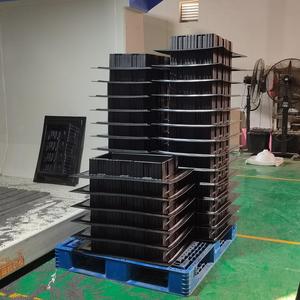 การขึ้นรูปสูญญากาศพลาสติกแบบกําหนดเองถาดพีซีบี Esd แบบคงที่ Thermoforming Ps (abs) ถาดตุ่มพลาสติกสีดํา - Product Image 6