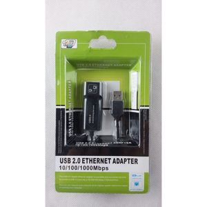 การ์ดเครือข่ายภายนอก USB 2.0 10 100Mbps แบบมีสายสำหรับคอมพิวเตอร์เดสก์ท็อป - Product Image 3
