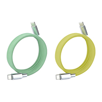 Câble USB C vers USB C à charge rapide magnétique puissante 240W 5A, longueur personnalisée, silicone liquide souple pour iPhone 15 16 iPad