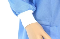 Blouse de laboratoire jetable, uniforme vétérinaire, robe de visiteur