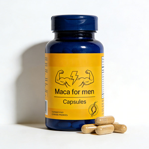 Kapsul Maca Premium untuk Pria, Formula Khusus, Manufaktur Merek Pribadi, OEM, Bersertifikat COA, GMP, ISO, dan Organik - Product Image 2