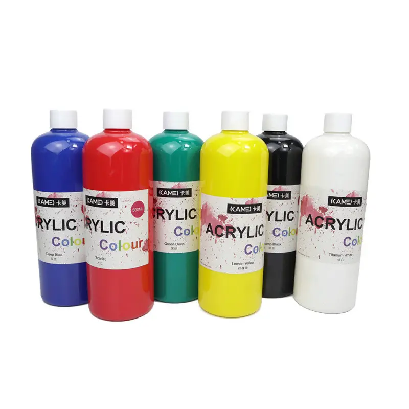 Pittura acrilica permanente Non tossica della tela dell'artista metallico permanente a base di olio del corredo della pittura acrilica del pigmento