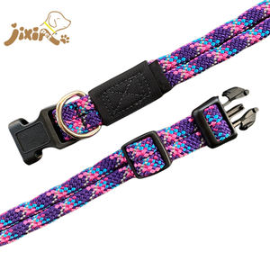 <span class=keywords><strong>Collar</strong></span> de lujo personalizado para cachorros <span class=keywords><strong>Collar</strong></span> de perro mascota ajustable en tres tamaños Collares con estampado de flores coloridas - Product Image 3