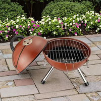 Haute qualité Trépied Portable de conception en forme de Basket-Ball barbecue poêle en plein air barbecue barbecue Au Charbon De Bois