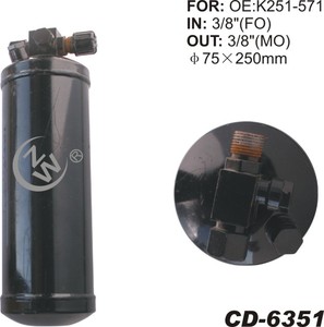 Zw CD-6358 oemabpn83319370automotive điều hòa không khí khô nhận AC Receiver khô 9015500080 M16 * 1.5-3 r Van - Product Image 5