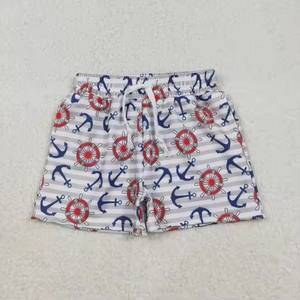 Shorts de Verano para Niños de 0 a 16 Años, Diseño de Tiburón Pirata, Color Azul Claro, Shorts de Playa, Shorts de Baño para Bebés - Product Image 3