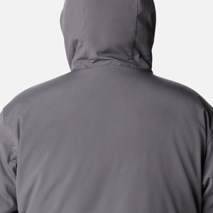 Men's Winter Eco-Friendly Canvas Waterproof Windproof Breathable Zipper Soft Shell <b>Jacket</b> OEM Service Hiking Casual Wear - Product Image 6