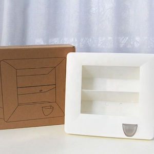 Décoration murale moderne pour la maison, pot de fleurs suspendu en plastique, décorations murales, jardinière pour plantes succulentes, pour l'intérieur - Product Image 3