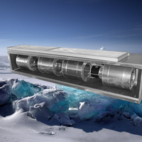 Système de climatisation HVAC Climatiseur central commercial ventilo-convecteur Unités intérieures