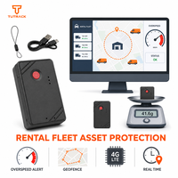 Traceur GPS sans fil compact 41,6g pour protection d'actifs de flotte de location, alerte géofence et de survitesse, pour sacoche de vélo et valise