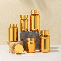 Bouteilles de santé personnalisées vides en plastique, bouteilles de pilules, bouchon de médicaments, conteneur de vitamines, étui de capsules, support pour Capsule, tablette Maca