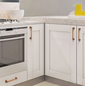 WEKIS Modern Mid-Century Adjustable Cabinet Hardware Rose Gold Kitchen Dresser Handles for Bedroom Drawers Cabinets Zinc Handle - Product Image 5