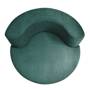 Canapé-lit d'angle convertible moderne Fireside pour hôtel, villa, appartement, salon, chambre à coucher, revêtement en tissu velours - Product Image 5