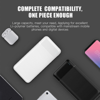 Batterie externe WST 30000 mAh, chargeur mobile certifié RoHS, grande capacité 30000 mAh, Guangzhou