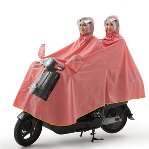 Imperméable Oxford Rainfreem, vente en gros d'usine, <span class=keywords><strong>poncho</strong></span> de pluie pour deux personnes, moto, voiture électrique - Product Image 2