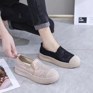 Giảm Giá Hấp Dẫn Giày Đế Bằng Nữ Giày Thể Thao Đế Bằng Thường Ngày Lưới Thoáng Khí Mùa Hè Giày Đi Bộ Nông Đan Cho Nữ - Product Image 3