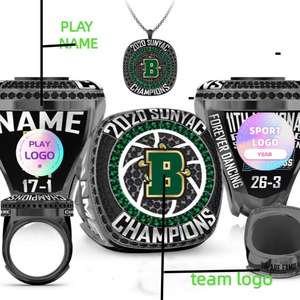 2022 Custom Fantasy Football Basketbal Baseball League Toernooi Generieke Kampioenschap <span class=keywords><strong>Ring</strong></span> Voor Mannen Sport Teams Club - Product Image 5