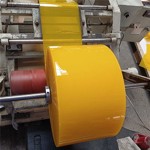 Anti-insect gele DOP PVC strip gordijnrol 2mm dikte 200mm breedte 50m lengte voor restaurant - Product Image 6