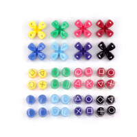 Kit de boutons ABXY 30th Jelly de remplacement pour manette PS5, kit de réparation ABXY D-pad Crystal, joysticks et accessoires de jeu