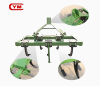 Sous-soleuse 3S montée sur tracteur YCM à trois points, 25-200 CV, haute productivité, profondeur de travail de 10-24 cm