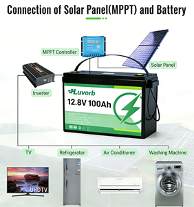 Paket Baterai Lithium Ion Lifepo4 12V 100AH 300AH 200AH Deep Cycle Lipofe4 <span class=keywords><strong>Solar</strong></span> 12.8V 12V 24V 100 300 200 Ah - Product Image 4