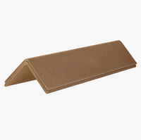 Protecteur d'angle de papier de carton de palette en forme de L 50x50x4 protecteur d'angle de papier de carton de Kraft