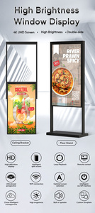 Cửa sổ đôi bên hiển thị chất lượng tốt cửa sổ kỹ thuật số biển Màn hình hiển thị 75 "siêu độ sáng cao 2500 nits LCD Bảng điều chỉnh - Product Image 5