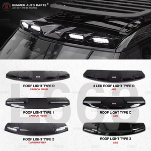 Off-Road 4X4 Accessoires Extérieurs Avant Top Toit Spoiler Lumière Toit Spoiler Lumières pour Defender Octa 2025 - Product Image 1