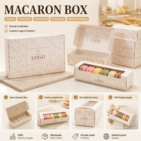Boîte à pâtisserie avec fenêtre en carton blanc, emballage cadeau pour boulangerie, impression personnalisée, fourniture pour la vente au détail, fourniture personnalisée