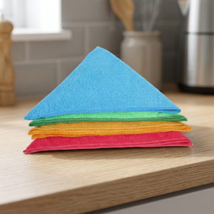 Chiffon de nettoyage en microfibre de haute qualité pour le nettoyage des sols et des voitures - Product Image 3