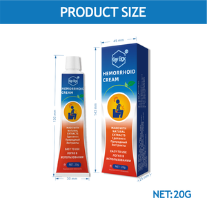Crema Ungüento Antibacteriano para <span class=keywords><strong>Hemorroides</strong></span> 20G, Gel Corporal para Uso Interno y Externo, Aplicación Externa - Product Image 3
