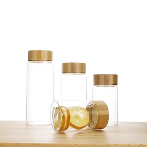 Bocal en verre personnalisé pour noix et épices, diamètre 47 mm, avec bouchon à vis, pour rangement de cuisine et conteneur d'emballage - Product Image 5