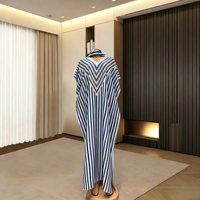 Robe islamique légère et sans couture en polyester grande taille pour femme musulmane, avec foulard, collection Ramadan Aïd al-Fitr 2026 – Vente en gros