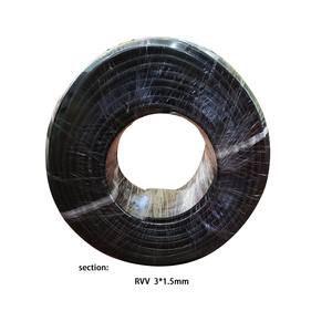 Electra Cables High Quality Flexible <strong>Copper</strong> PVC Sheath RVV 300V 1.5mm Diameter Soft Electric <strong>Wire</strong> for Instrument Use - Product Image 2