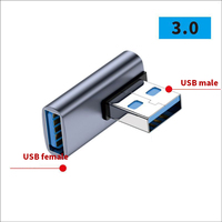 USB C naar USB-adapter met vrouwelijke en mannelijke poorten voor Android-telefoons, computers, laptops